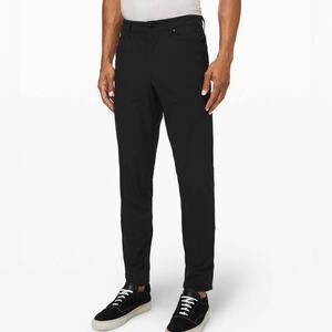 Lululemon ABC Slim-Fit Stretch Pant 32" Warpstreme Black Size 28